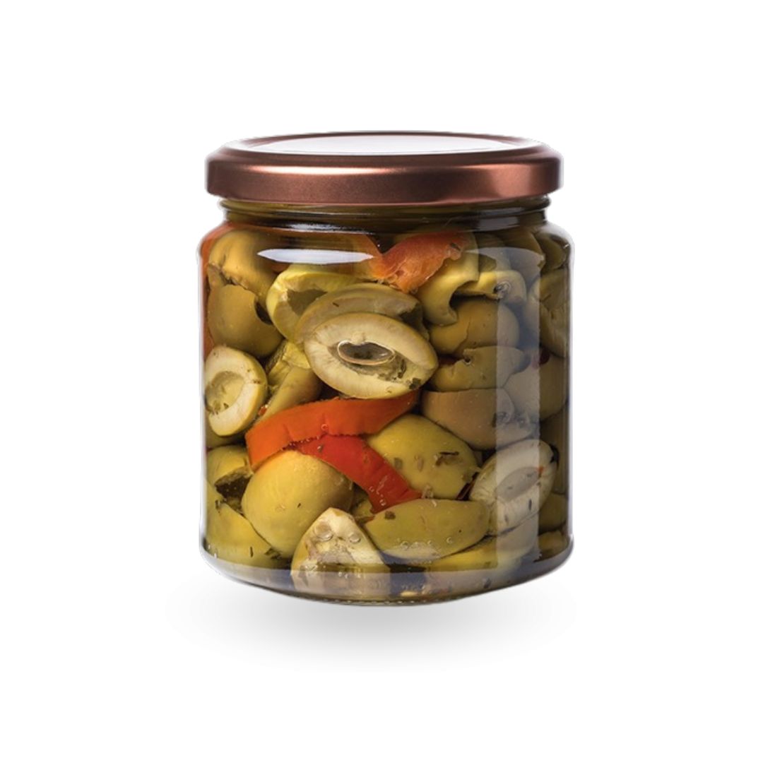 Aceitunas verdes "alla Campagnola" Ortoledda 280 grs