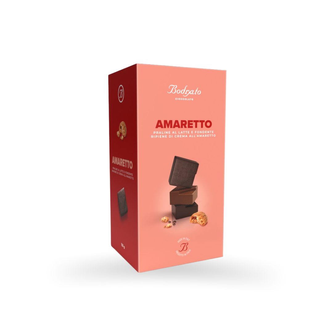 Bodrato Praline Chocolate y Amaretto 120 gr