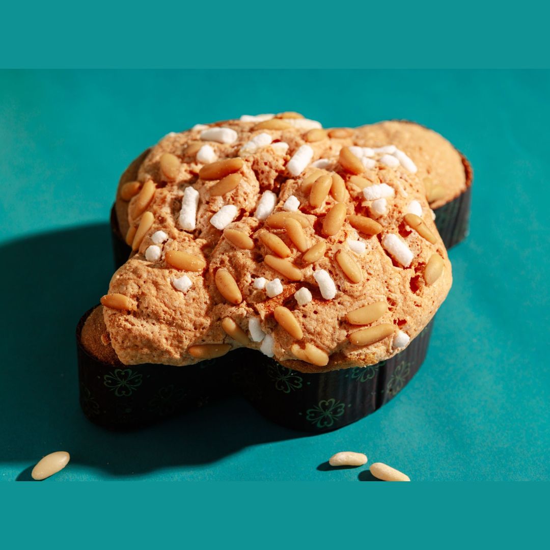 Colombina Fiasconaro de 100g con sabor a limón y piñones