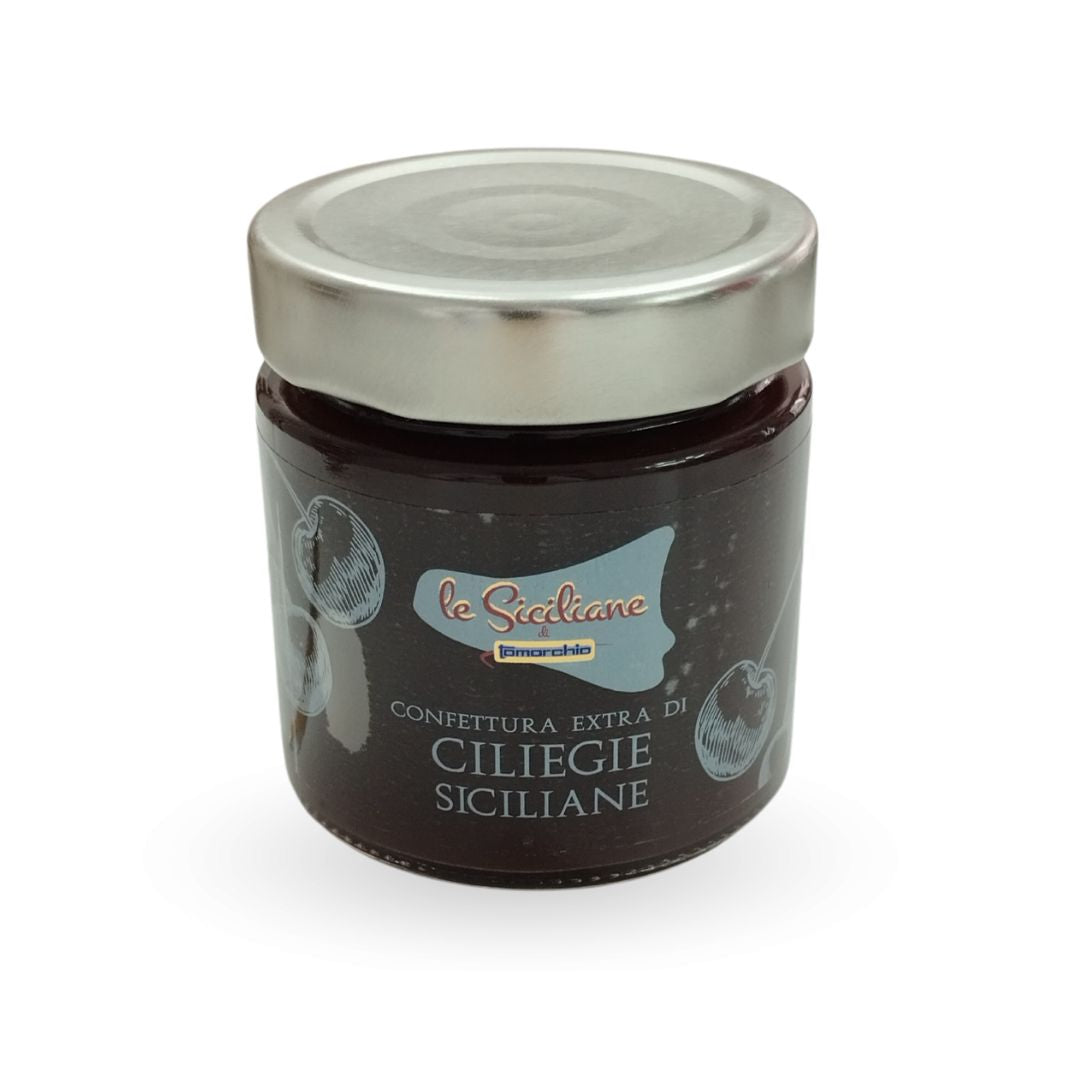 Confitura Extra de Cerezas Le Siciliane  240 grs