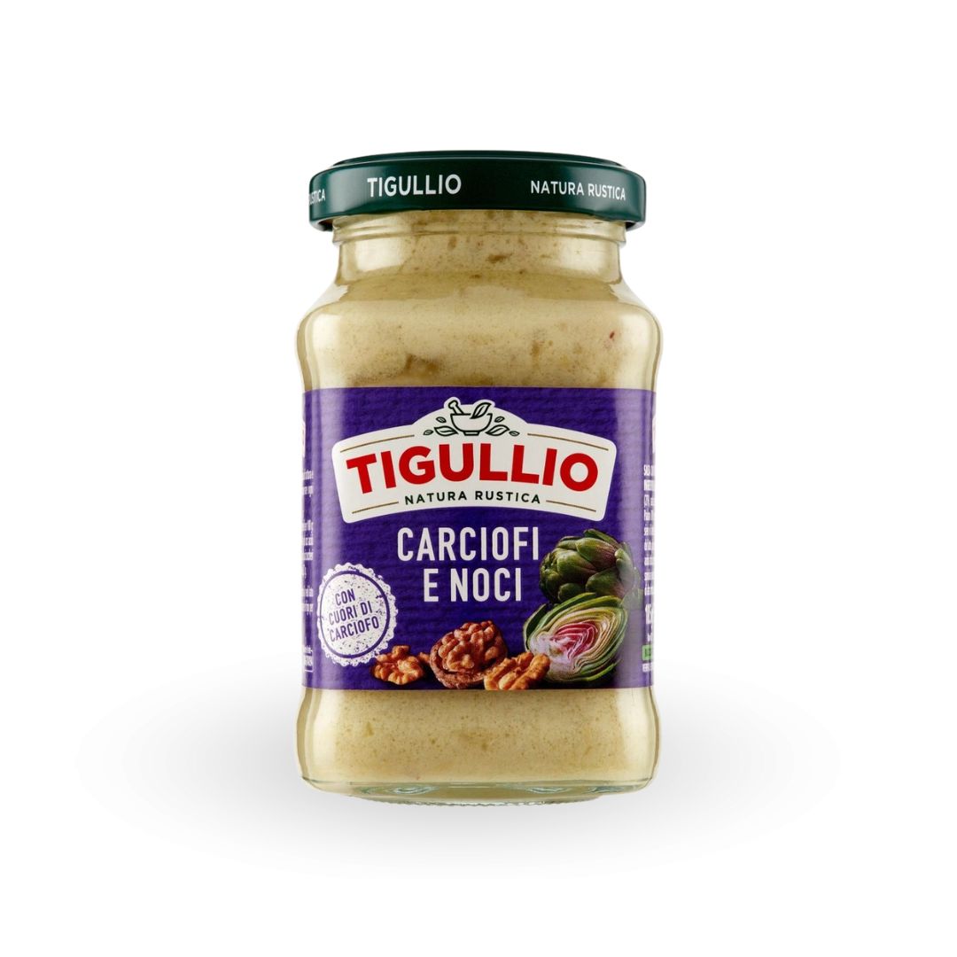 Salsa de Alcachofas y Nueces Tigullio 190 grs