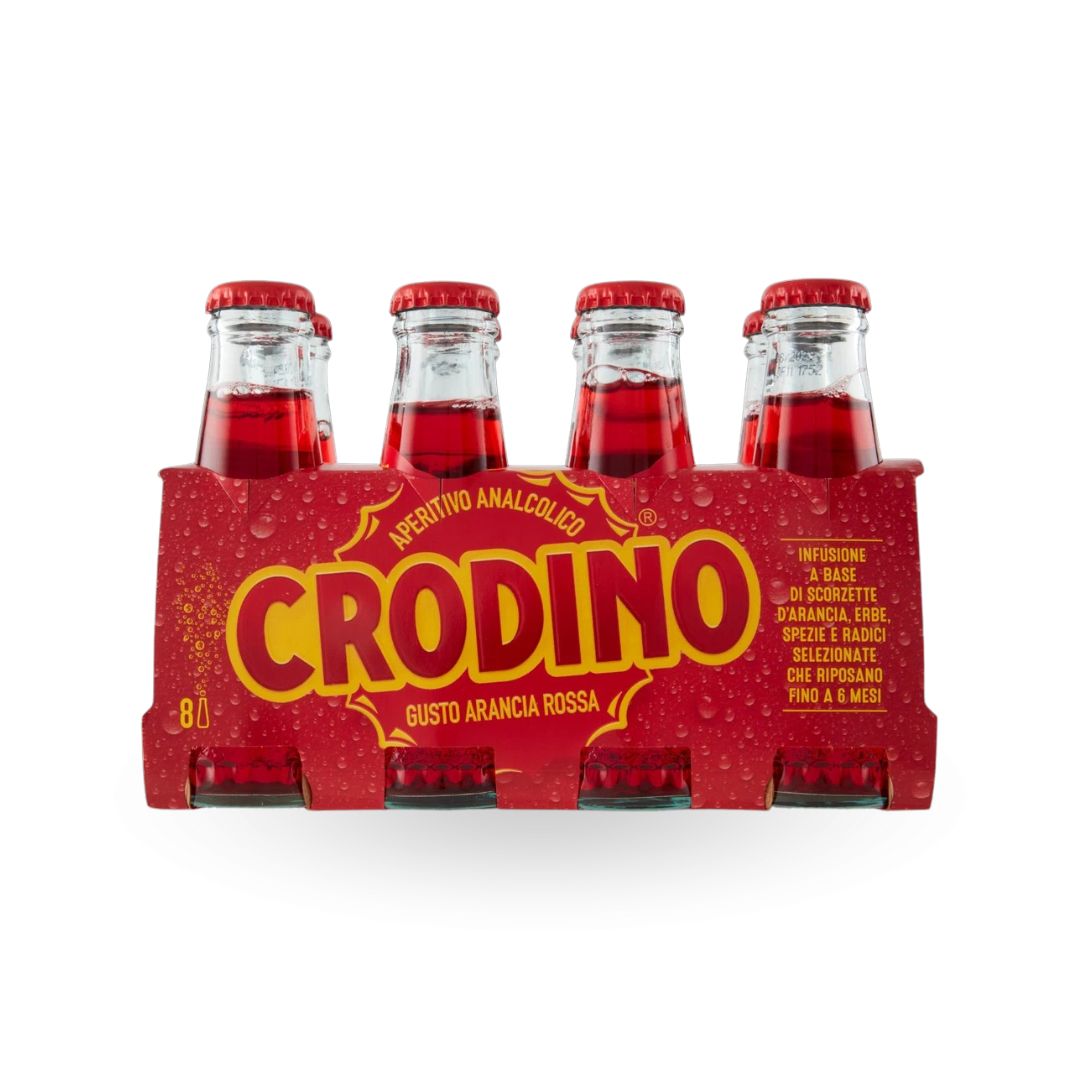 Aperitivo Crodino Rosso 8 x 100 ml