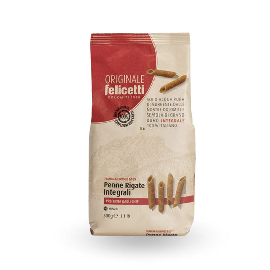 Penne Rigate Integrali Felicetti 500 grs