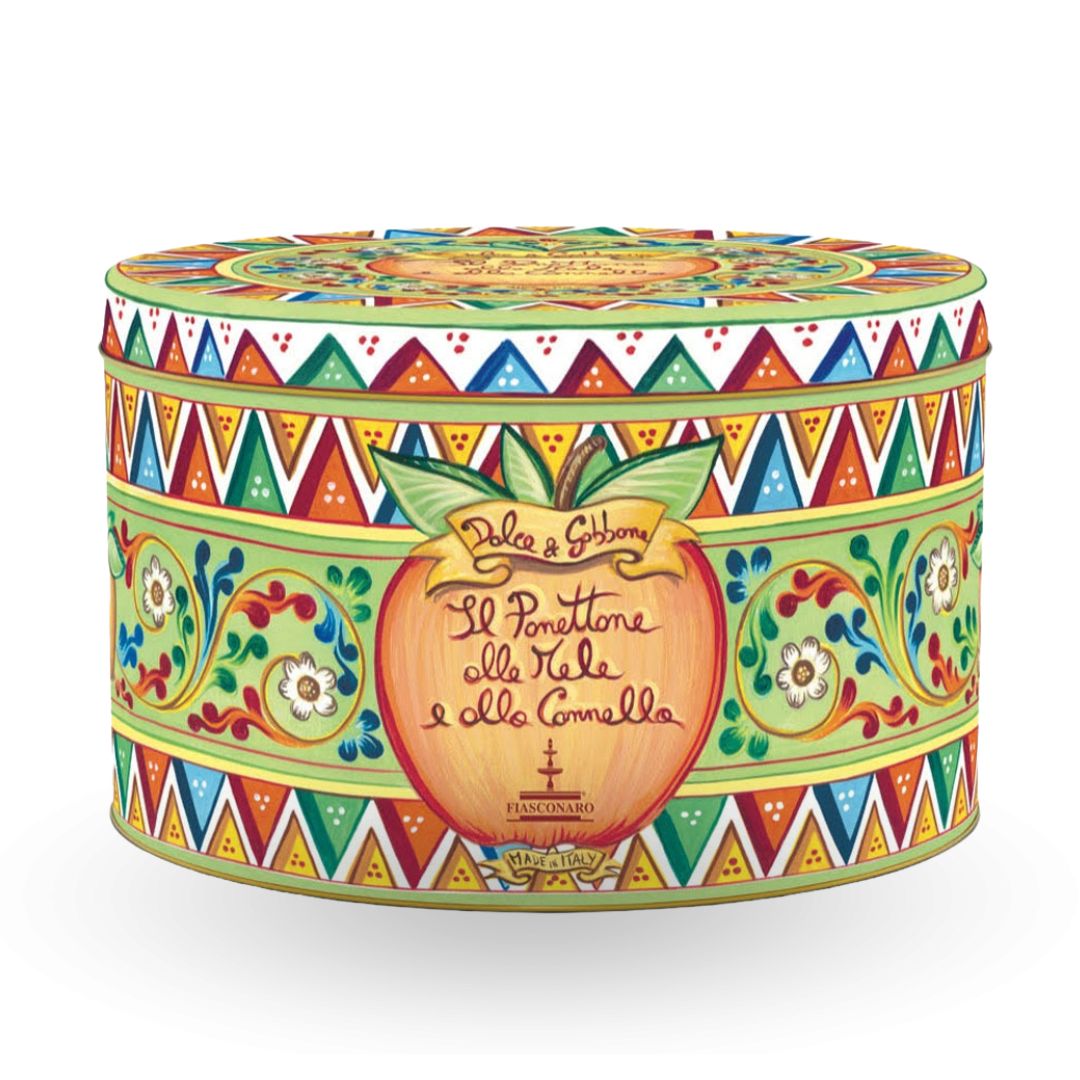 Panettone Fiasconaro Mela e Cannella Dolce & Gabbana Edition 500 grs