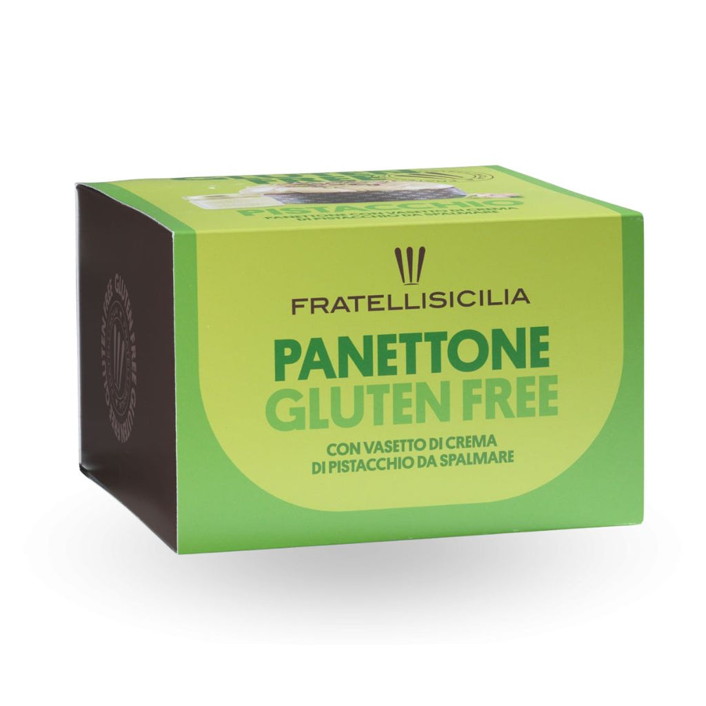 Panettone Fratelli Sicilia Sin Gluten Pistacho 500 gr