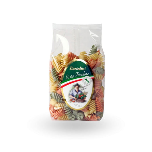 Fusilli de Sémola Tricolore Bartolini 500 grs