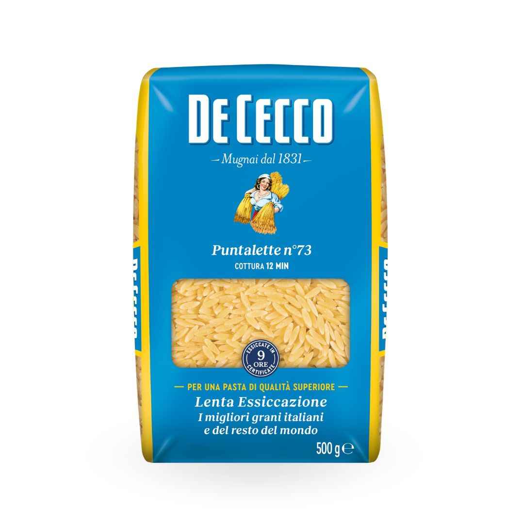 Puntalette De Cecco n°73 (500g) — Pastina Artesanal para Sopas y Caldos