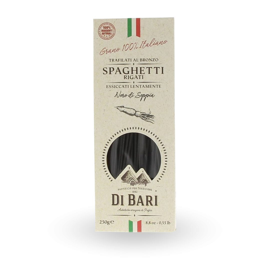 Spaghetti con tinta de sepia Taralloro Di Bari 250 grs