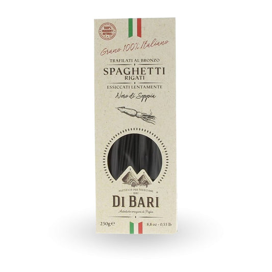 Spaghetti con tinta de sepia Taralloro Di Bari 250 grs
