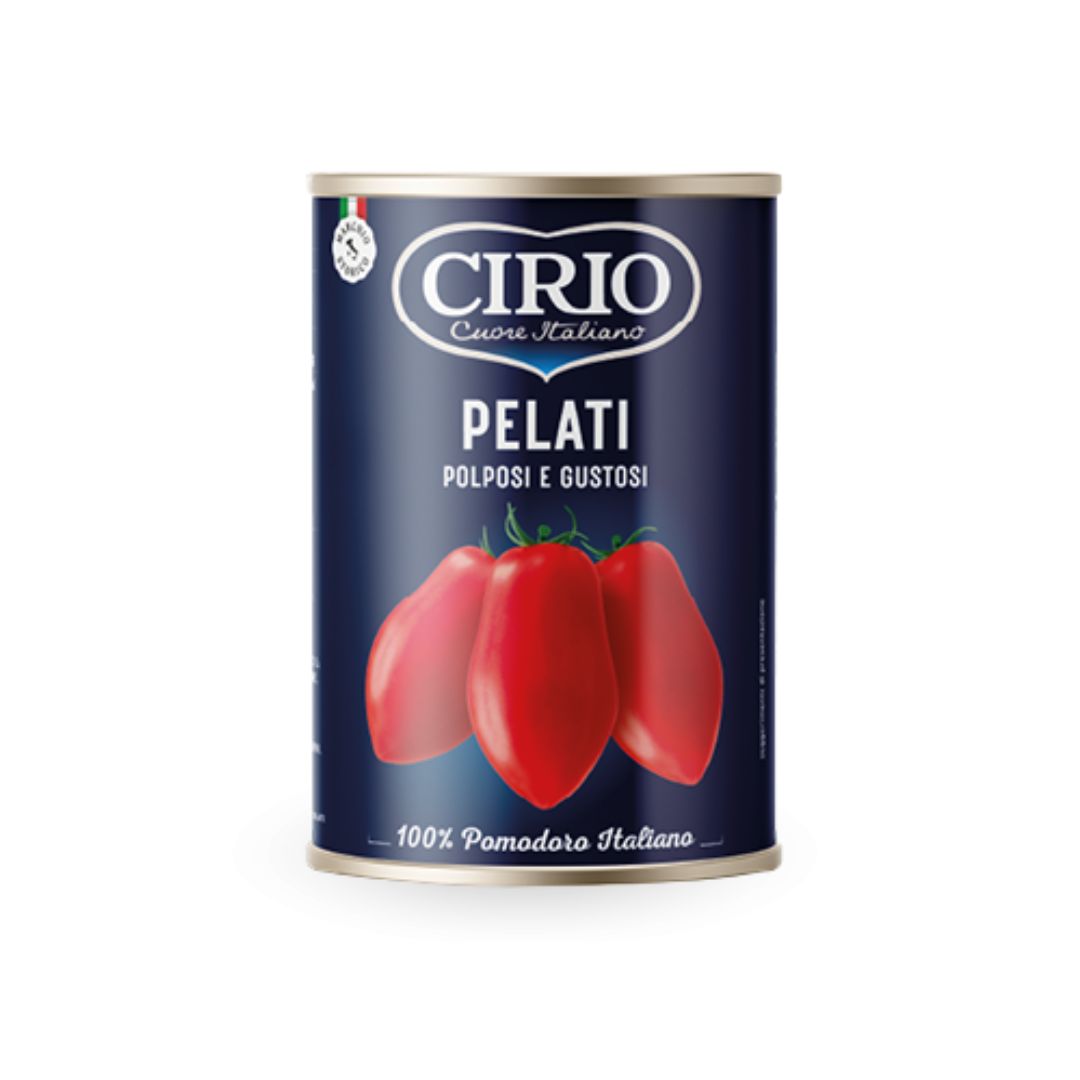 Tomates enteros pelados Cirio 400 g