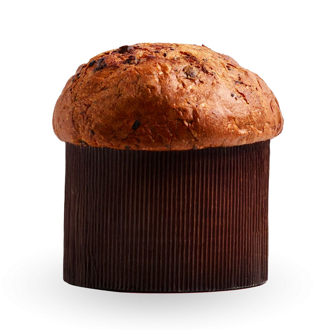 Panettone Fiasconaro Ypsigro con moras y chocolate con leche de Castelbuono