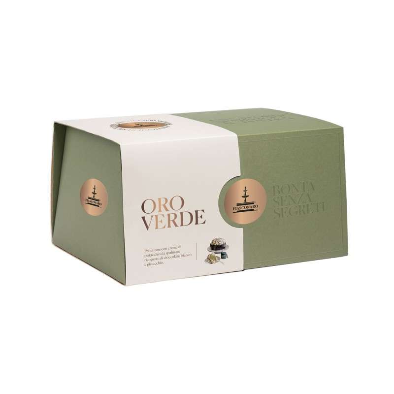 Panettone Fiasconaro Oro Verde sabor pistacho 1 KG